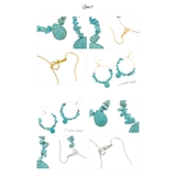 ピアス フックピアス ターコイズ調 | SOUBIEN | 詳細画像2 