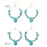 ピアス フックピアス ターコイズ調 | SOUBIEN | 詳細画像3 