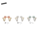 ピアス スタッドピアス ラインストーン | SOUBIEN | 詳細画像3 