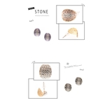 ピアス スタッドピアス ラインストーン | SOUBIEN | 詳細画像2 