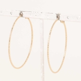 ゴールド | シンプルフープピアス | SPIGA