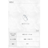リング レディース シルバーフラワー | my liberty | 詳細画像4