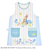 ピーターラビット エプロン ブルー （スタンダード脇ボタンタイプ） | KIT-HIT-SURU | 詳細画像1 