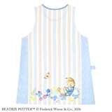 ピーターラビット エプロン ブルー （スタンダード脇ボタンタイプ） | KIT-HIT-SURU | 詳細画像2 