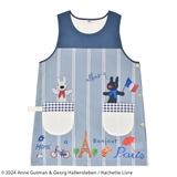 リサとガスパール エプロン Parisネイビー | KIT-HIT-SURU | 詳細画像1 