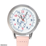 くまのがっこう カラビナ付きウォッチ(蓄光盤) ナースジャッキー ペールピンク | KIT-HIT-SURU | 詳細画像2 