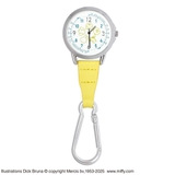 ミッフィー カラビナ付きウォッチ(蓄光盤) アニマルズ イエロー | KIT-HIT-SURU | 詳細画像1 