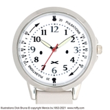 ミッフィーカラビナ付きウォッチFACEグレー | KIT-HIT-SURU | 詳細画像2 