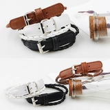 レザー調 ブレスレット 編みこみレザー | STYLEBLOCK | 詳細画像6 