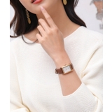 【Ungrid/アングリッド】ベーシック スクエア レザー 腕時計 | STYLE CODE | 詳細画像6