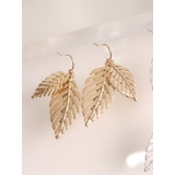 2枚葉っぱフックピアス アクセサリー レディース | STYLE H | 詳細画像3