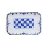 吉祥小紋市松 | 焼物皿 19 5cm | EAST table