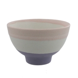 ピンク×ホワイト×パープル | お茶碗 高台 プーロ | TABLE WARE EAST