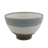 グレー×ホワイト×チャコール | お茶碗 高台 プーロ | TABLE WARE EAST