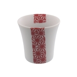 レッド | ロックカップ 麻の葉 和食器 | EAST table