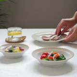 サラダボウル 17cm リム茶ストライプボウル | TABLE WARE EAST | 詳細画像4 