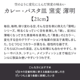 カレー パスタ皿 窯変 | EAST table | 詳細画像3 