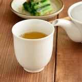 ゆらぎ長湯呑みシンプル 白い食器 ゆのみ | TABLE WARE EAST | 詳細画像1