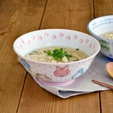 子供ラーメン丼 動物大好き 女の子用鉢 | TABLE WARE EAST | 詳細画像1 