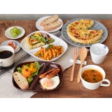 ランチプレート カフェ仕切り アメ色モダン食器 | TABLE WARE EAST | 詳細画像9 