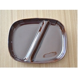ランチプレート カフェ仕切り アメ色モダン食器 | TABLE WARE EAST | 詳細画像4 
