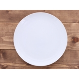 シンプル丸プレート 10inc ホワイト大皿 | TABLE WARE EAST | 詳細画像4 