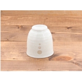 和食器 水玉 長湯呑（ドットモノトーンシリーズ）湯呑み | EAST table | 詳細画像7 