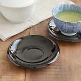 茶托 丸型12cm 黒 | TABLE WARE EAST | 詳細画像1 
