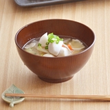木目スープボウル L 和モヨウつやありお椀 | TABLE WARE EAST | 詳細画像1