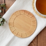 木製コースター しのぎ型 minoruba | TABLE WARE EAST | 詳細画像1 