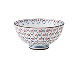赤 | お茶碗 軽量磁器 網目小花 | TABLE WARE EAST