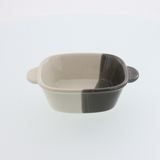 グレー | グラタン皿 正角 バイカラー | TABLE WARE EAST
