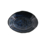 藍雪 | 楕円小皿 12cm 月光 | TABLE WARE EAST