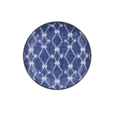 菱紋 | 中皿 15cm にじみ染付 | EAST table