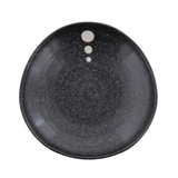 黒 | 和食器 水玉 三角8寸大皿 | EAST table