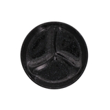 3つ仕切り　黒 | 仕切り皿 おつまみ小皿 和食器 | EAST table