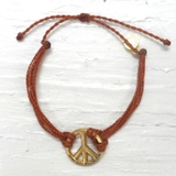 オレンジ | プラヴィダブレスレット PEACE BITTY CHARMS | BACKHEAD