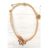 ベージュ | プラヴィダブレスレット LOTUS BITTY CHARMS  | BACKHEAD