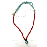 レッド | プラヴィダブレスレット EVIL EYE BITTY CHARM BEAD | BACKHEAD