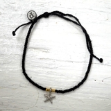 ブラック | プラヴィダブレスレット STARFISH BITTY CHARM BEAD  | BACKHEAD