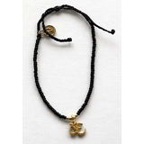 ブラック | プラヴィダブレスレット PARMTREE BITTY CHARM BEAD  | BACKHEAD