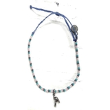 ブルー | プラヴィダブレスレット FLAMINGO BITTY CHARM BEAD | BACKHEAD