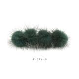 ふわふわ リアルミンクファー リアルファー | terracotta | 詳細画像6