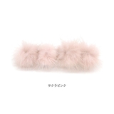 ふわふわ リアルミンクファー リアルファー | terracotta | 詳細画像11