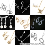 スワロフスキーペンダントネックレス | terracotta | 詳細画像2