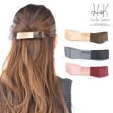 ヘアバレッタ リボン サテン | terracotta | 詳細画像1 