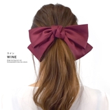 バレッタ BIG リボン | terracotta | 詳細画像6 