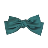 ５．ダークグリーン | バレッタ BIG リボン | terracotta