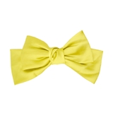 １１．イエローグリーン | バレッタ BIG リボン | terracotta