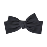 １３．ブラック | バレッタ BIG リボン | terracotta